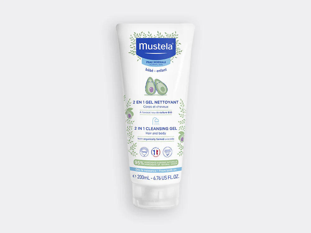 Mustela 2 in 1 Cleansing Gel
