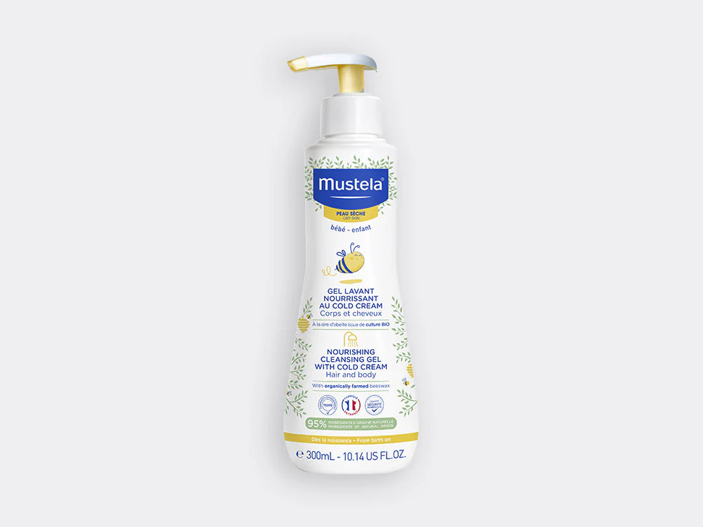 Mustela Nourishing Cleansing Gel with Cold Cream (hair and body)