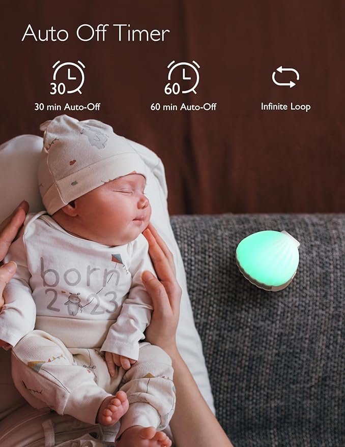 Momcozy Little Shell White Noise Machine - Otloubnow