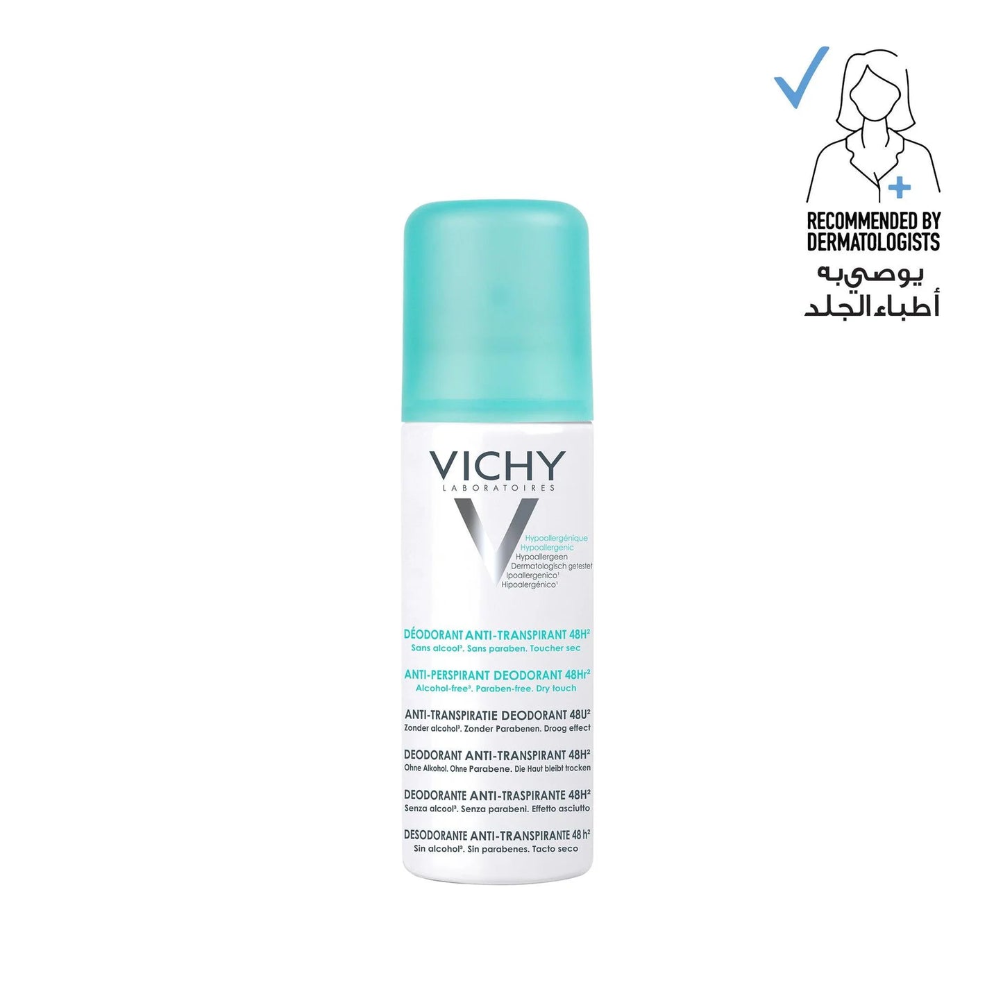 Vichy Anti-Perspirant Deodorant 48H - Dry Touch - Aerosol