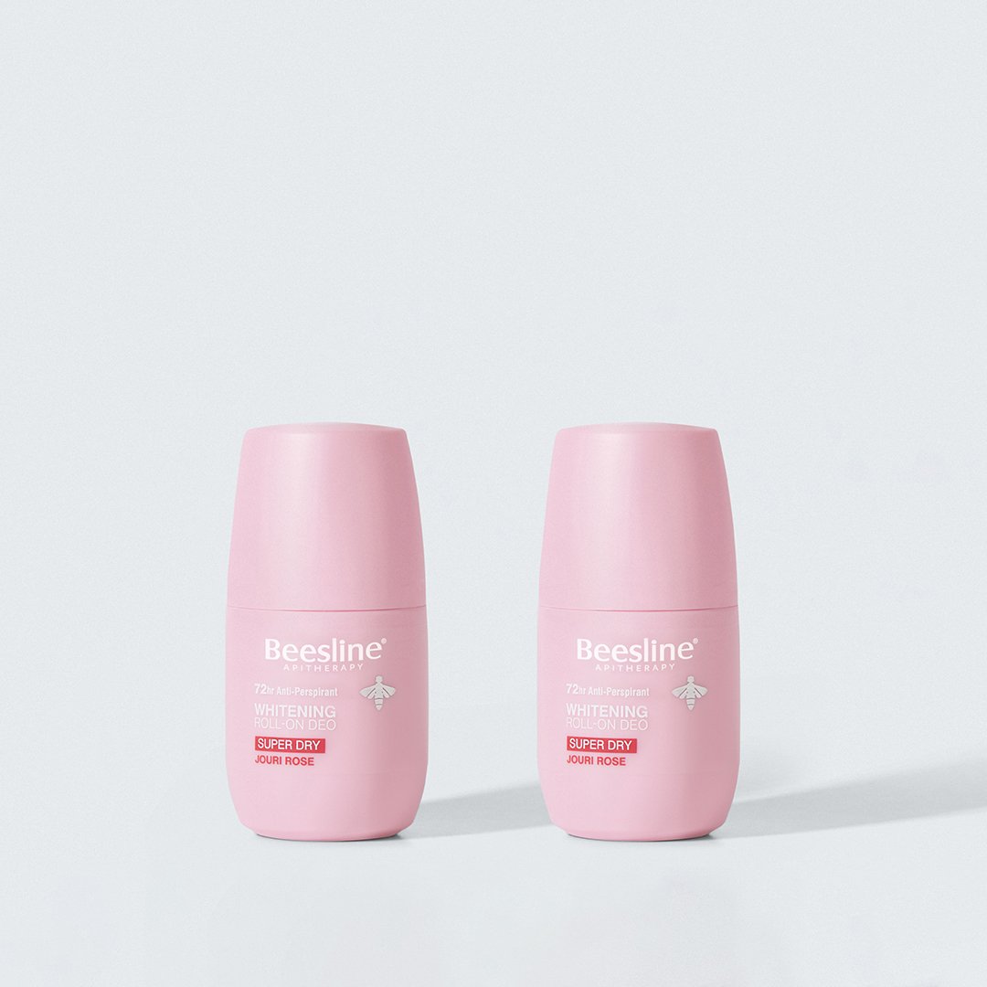 Beesline Whitening Roll On Jouri Rose 1+1 Free
