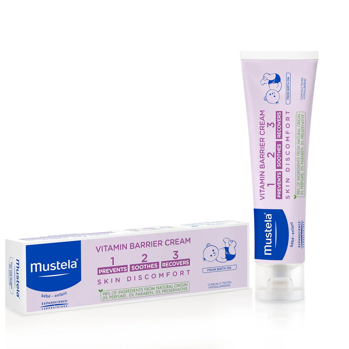 Mustela Diaper Change Cream 1 2 3