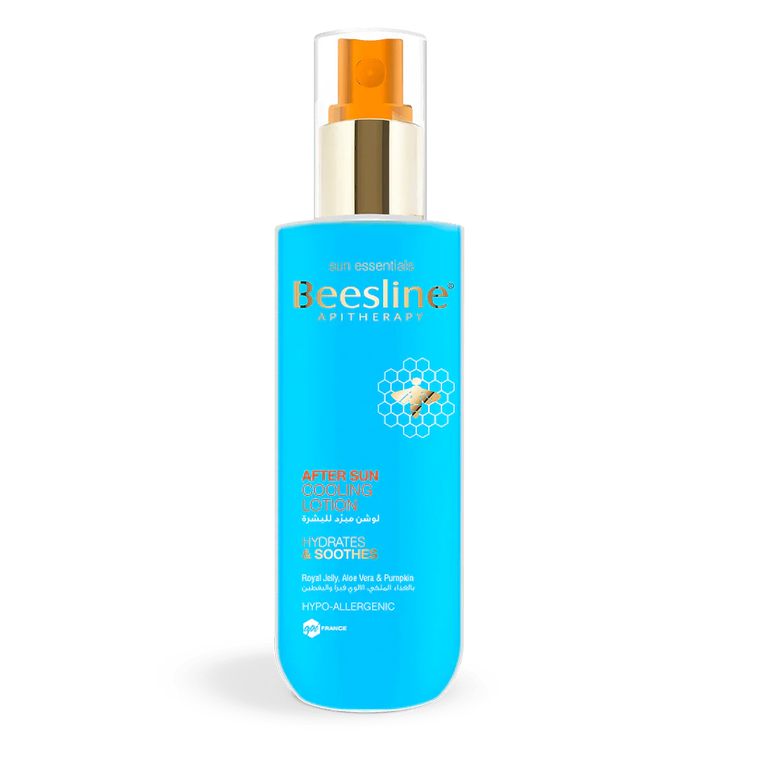 Beesline After Sun Cooling Lotion Spray, Tan Extender Hydrates & Soothes - Otloubnow