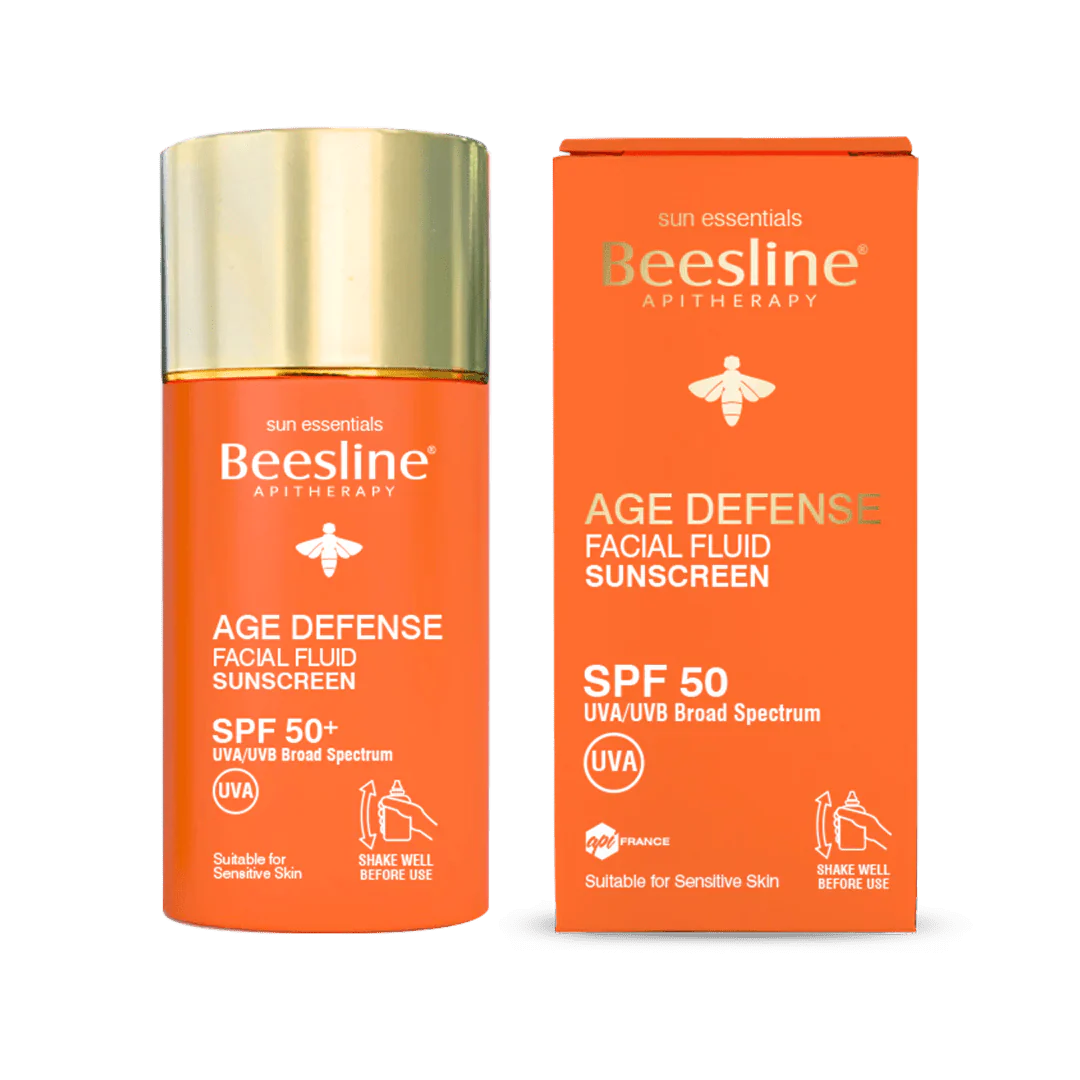 Beesline Age Defense Facial Fluid Sunscreen SPF 50 - Otloubnow