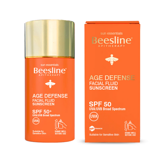 Beesline Age Defense Facial Fluid Sunscreen SPF 50 - Otloubnow