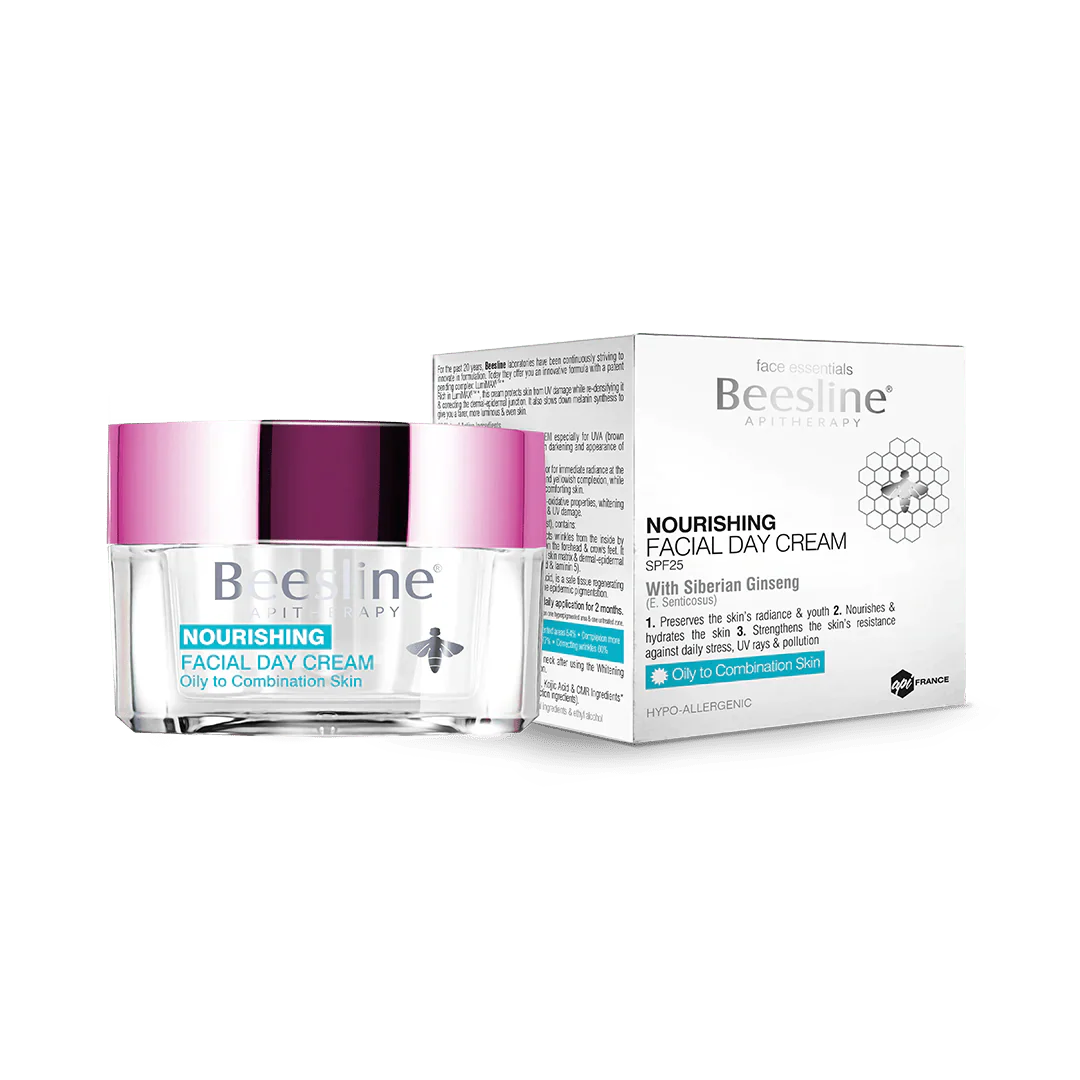 Beesline Nourishing Facial Day Cream Oily to Combination Skin - Otloubnow