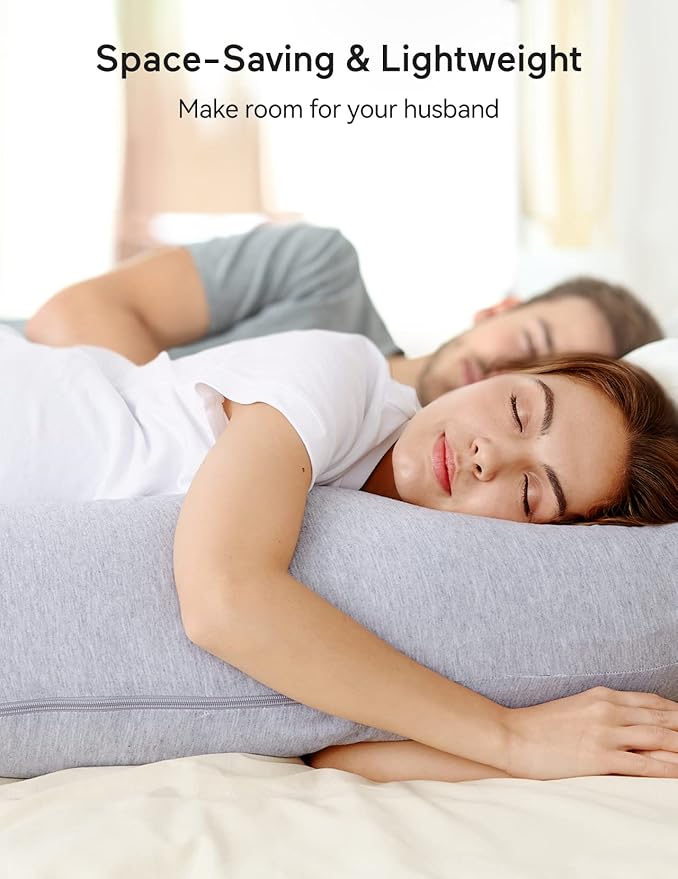 Momcozy J Shaped Maternity Body Pillow - Otloubnow