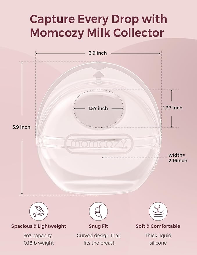 Momcozy Reusable Milk Collector For Breast Milk - Otloubnow