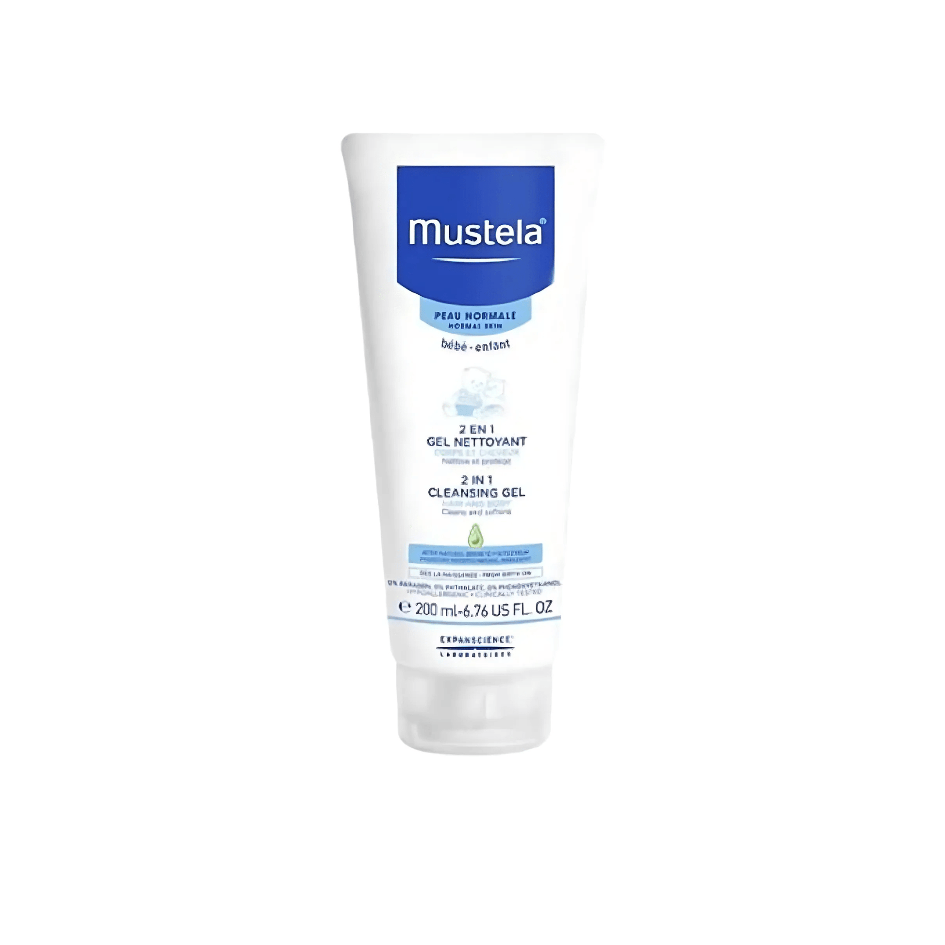 Mustela 2 in 1 cleansing gel hair and body 200ml - Otloubnow