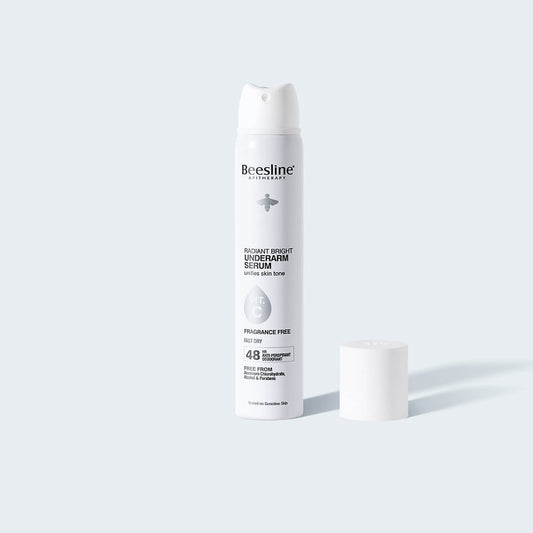 Beesline Radiant Underarms Serums Deo Spray Fragrance Free