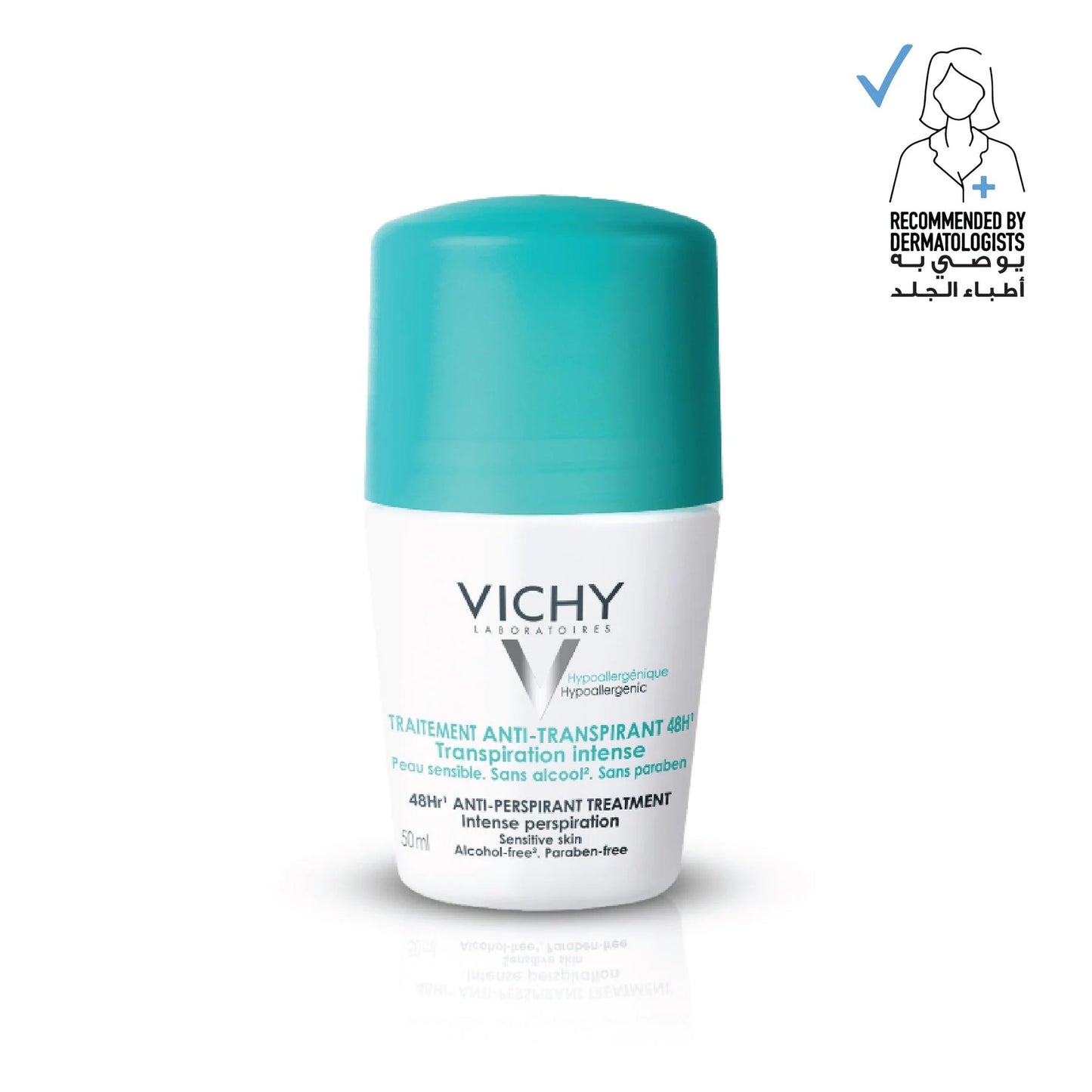 Vichy 48H Anti-Perspirant Treatment - Intense Perspiration Roll-On