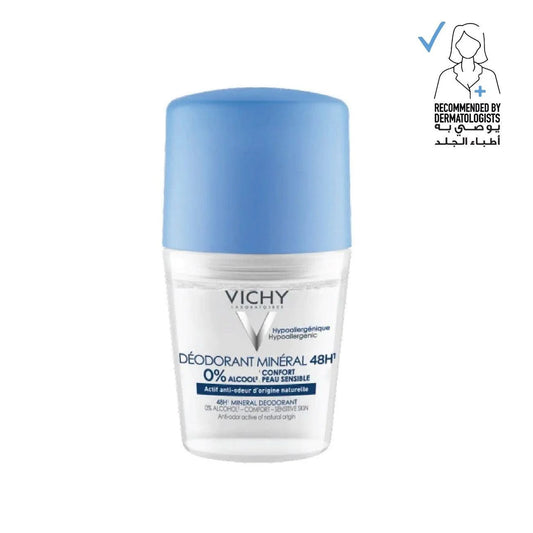 Vichy 48H Mineral Deordorant Roll-On