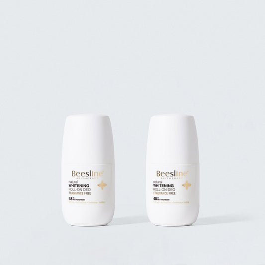 Beesline Whitening Roll On Fragrance Free 1+1 Free