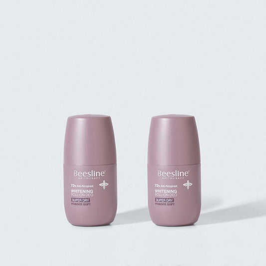 Beesline Whitening Roll On Powder Soft 1+1 Free